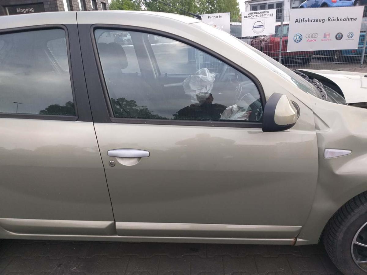 Dacia Sandero original Tür vorn rechts Beige TEHNL Bj.2008 Dacia Sandero original Tür vorn rechts Beige TEHNL Bj.2008